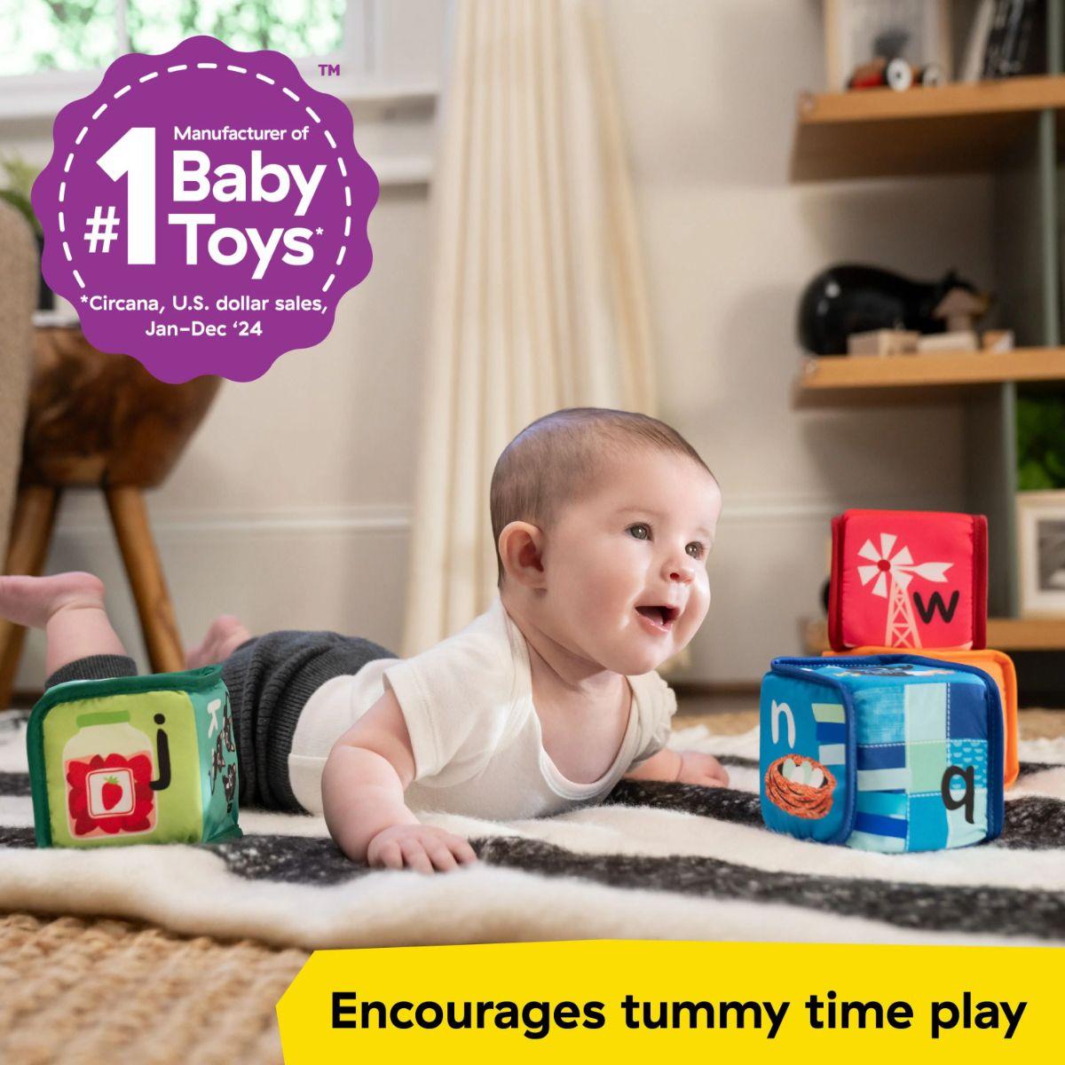 Baby Einstein Alpha Stacks Soft Blocks | Mothercare SG